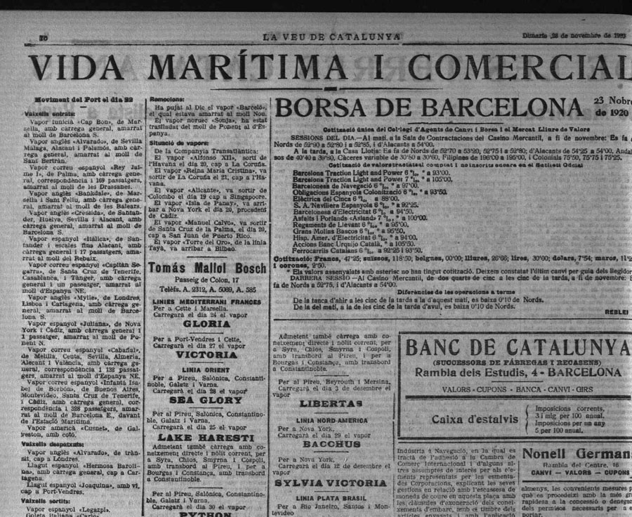 La Veu 23 nov 1920